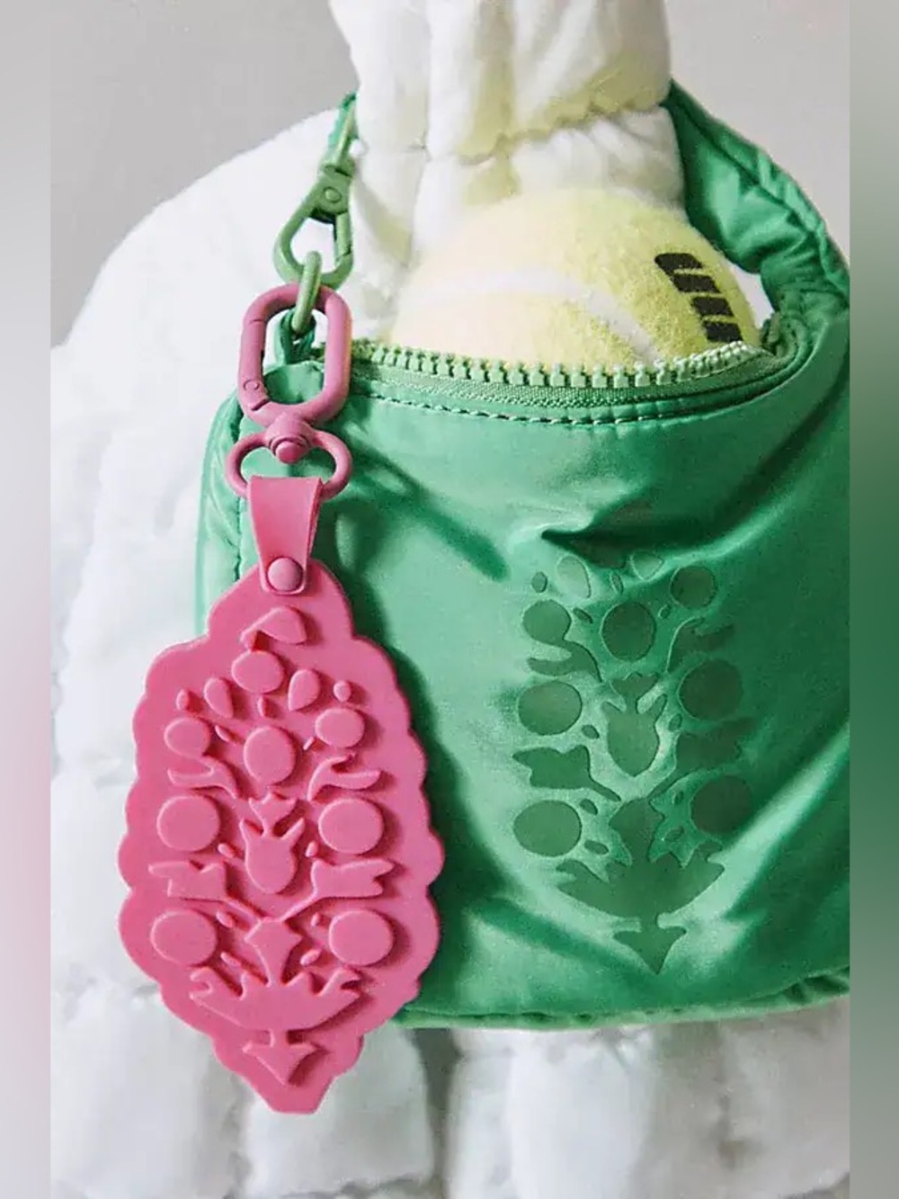 NWT! FP Free People Movement Big Buti Keychain